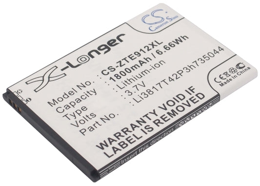 3.7V 1800mAh/6.66Wh Li-ion Mobile/SmartPhone Battery for BoostMobile