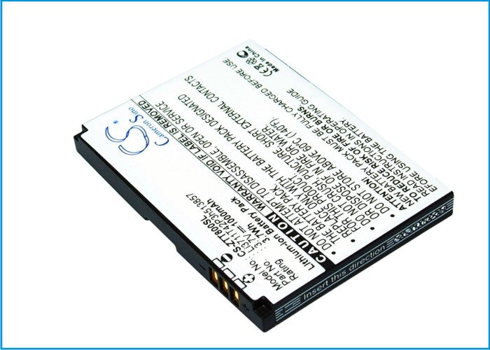 3.7V 1000mAh/3.7Wh Li-ion Mobile/SmartPhone Battery for ZTE