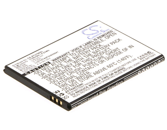 3.7V 1150mAh/4.26Wh Li-ion Mobile/SmartPhone Battery for ZTE