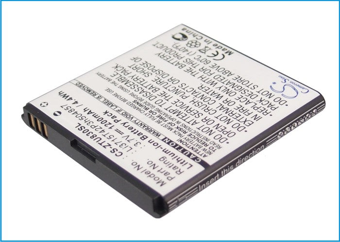 3.7V 1200mAh/4.44Wh Li-ion Mobile/SmartPhone Battery for T-Mobile