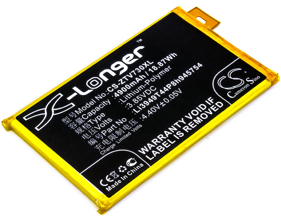 3.85V 4900mAh/18.87Wh Li-Polymer Mobile/SmartPhone Battery for ZTE