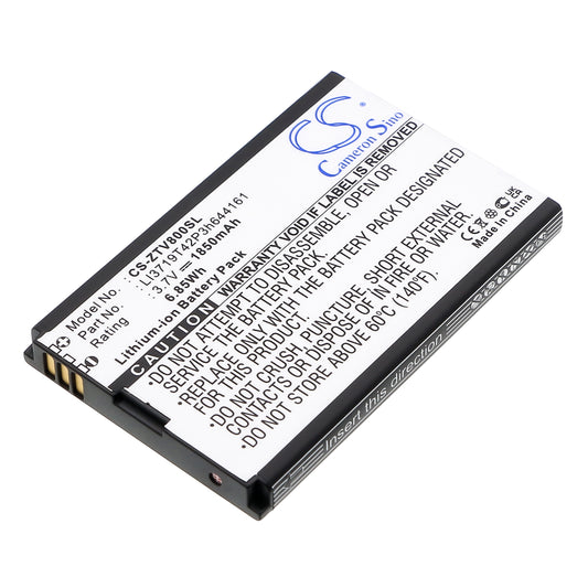 3.7V 1850mAh/6.85Wh Li-ion Hotspot Battery for ZTE