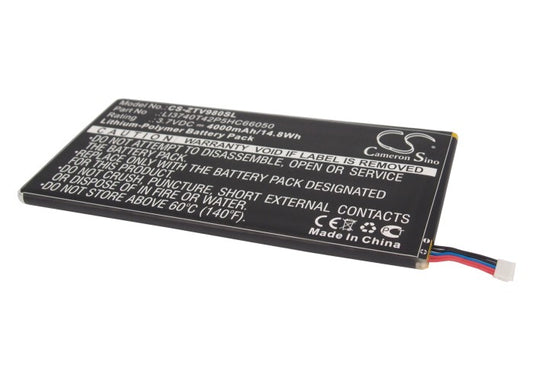 3.7VV 4000mAh/14.80Wh Li-Polymer Tablet Battery for ZTE