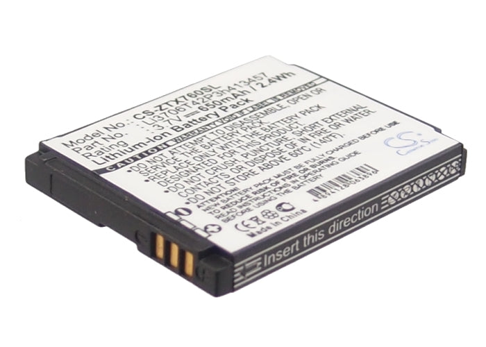 3.7V 650mAh Li-ion Mobile/SmartPhone Battery for T-Mobile