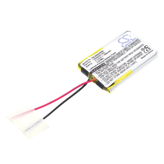 3.7V 180mAh/0.67Wh Li-Polymer Wireless Headset Battery for Microsoft
