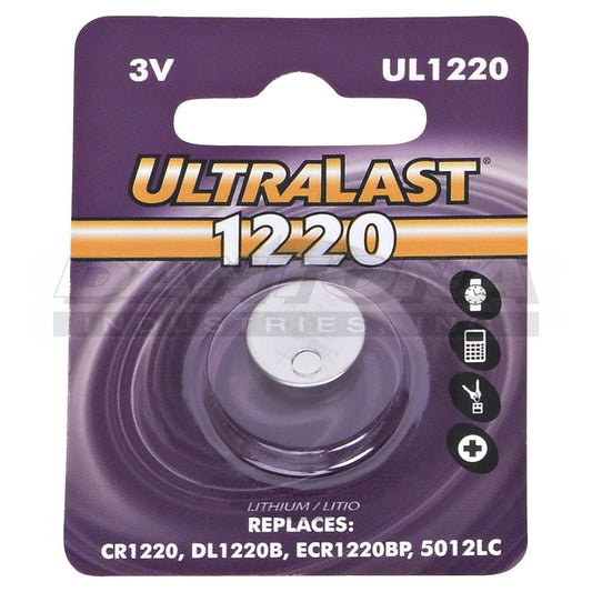 3V CR1220 LITHIUM COIN CELL