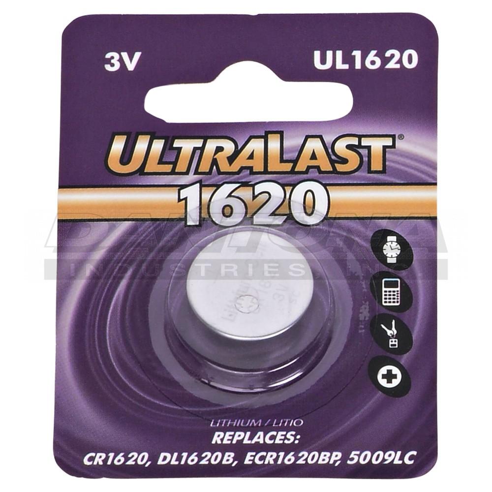 3V CR1620 LITHIUM COIN CELL