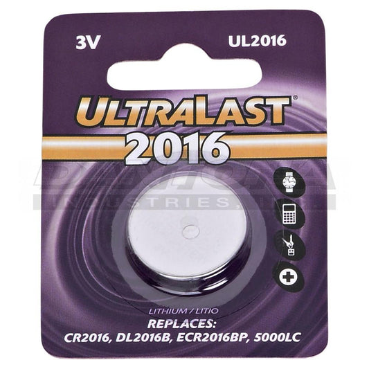 3V CR2016 LITHIUM COIN CELL