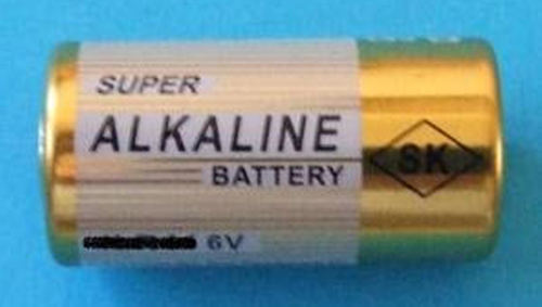 6V 100mAh ALKALINE DOG COLLAR BATTERY