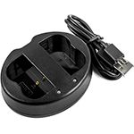 Micro USB 5V/2.1A / DC8.4V x 2 Camera Charger for NiKon