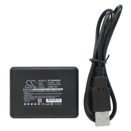 5.0V ~ 2A / 4.35V ~ 0. Camera Charger for Gopro