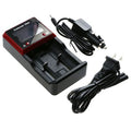 AC100-240V 50/60Hz 350mA Max / DC0.5A/1A Battery Charger