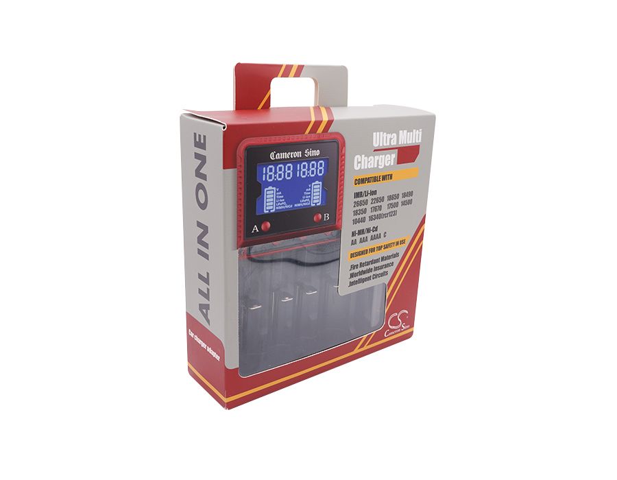 AC100-240V 50/60Hz 350mA Max / DC0.5A/1A Battery Charger