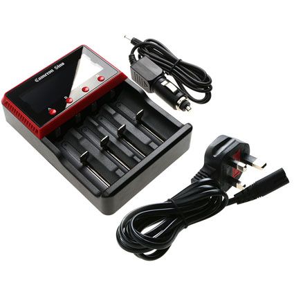 AC100-240V 50/60Hz 350mA Max / DC0.5A/1A Battery Charger