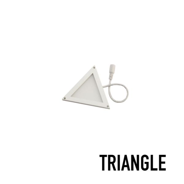 SPOTMOD SLIK 12V LED Panel Modules - 4 in. Triangle, 3000K,