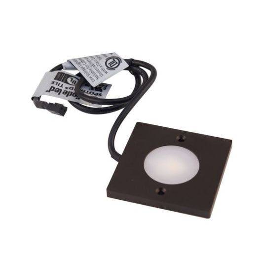 SPOTMOD TILE LED Fixture, Bronze, 4000K