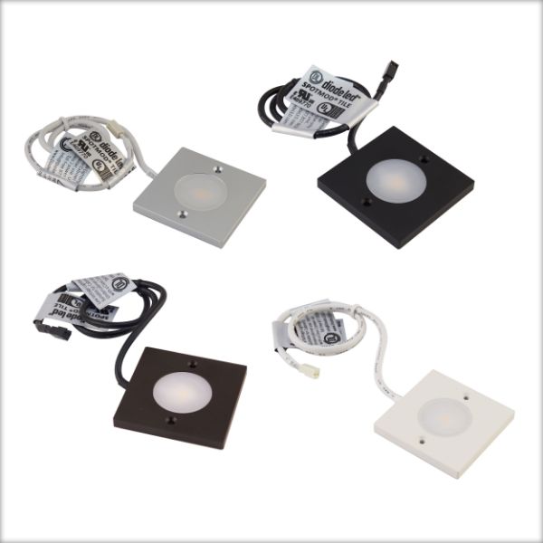 SPOTMOD TILE LED Fixture, Black, 5000K