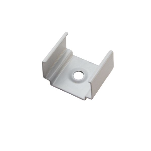 CHROMAPATH U-Clip, SLIM, Satin White - Set of 2 Clips & 4 Sc