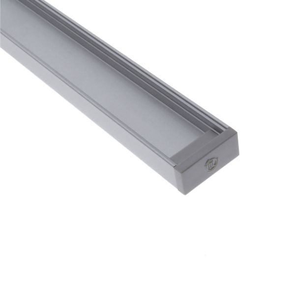 CHROMAPATH Aluminum Channel, SLIM, 48 in.- Single Channel