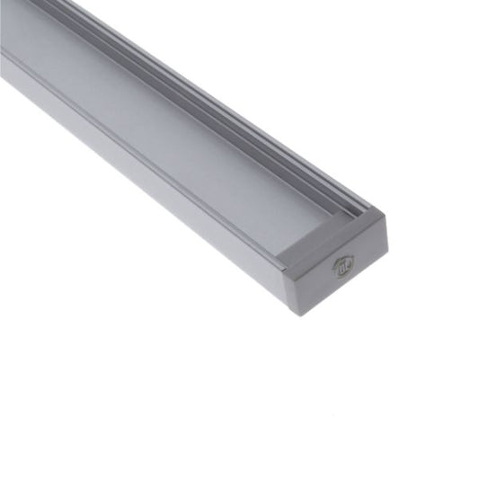 CHROMAPATH Aluminum Channel, SLIM, 96 in. - Single Channel