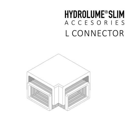 Hydrolume Slim - L Connector White