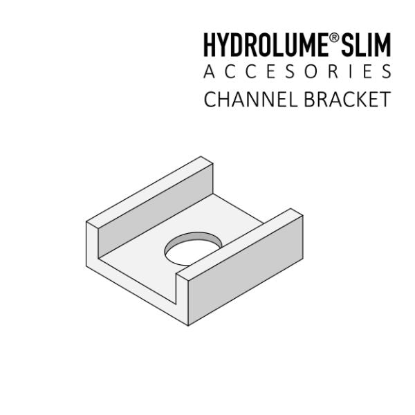 Hydrolume Slim - Mounting Bracket Clear - 10 pack
