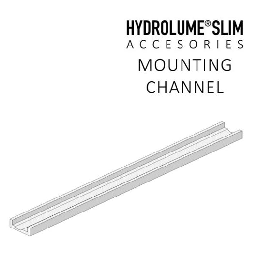 Hydrolume Slim - Mounting Channel - 2 pack
