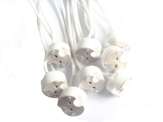 ATR Round Screw Mount Socket With Two Leads for G4 Gx5.3 or