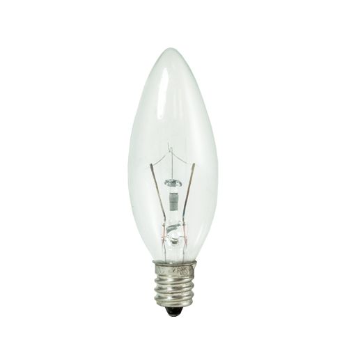 15W B8 KRYPTON TORPEDO CLEAR 25MM E12 120V