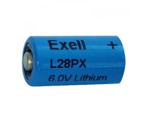 Exell L28PX 6V Lithium Battery Replaces K28L V28PXL 2CR1/3N