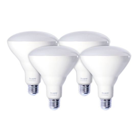 12W LED BR40 3000K E26 120V 4PK
