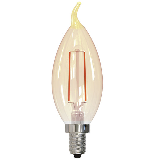 2.5W LED CA10 2200K FILAMENT NOSTALGIC E12 FULLY COMPATIBLE