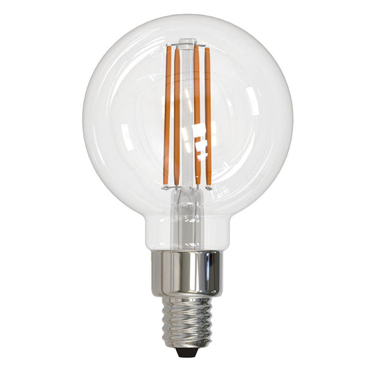 4W LED G16 3000K FILAMENT E12 CLEAR FULLY COMPATIBLE DIMMING