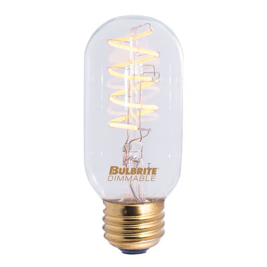 4W LED T14 2200K CURVED FILAMENT NOSTALGIC SPIRAL