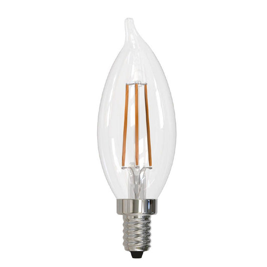 5W LED CA10 2700K FILAMENT E12 Clear