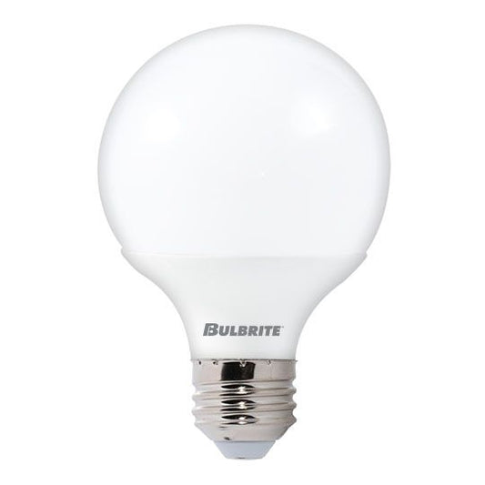 8W LED G25 3000K  E26 FROST FULLY  COMPATIBLE DIMMING
