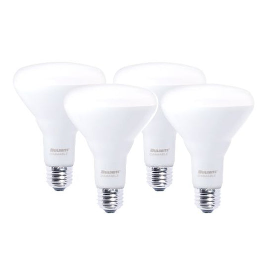 9W LED BR30 DIMMABLE 4000K E26 120V 4PK