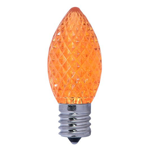 0.6W LED C7 ORANGE E12 120V