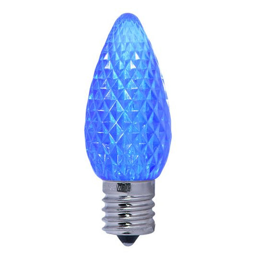 0.6W LED C9 BLUE E17 120V