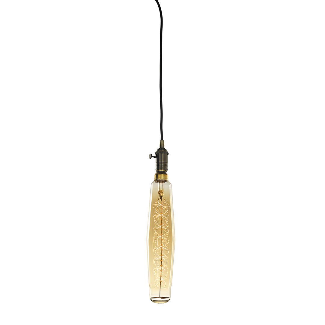 60W TUBULAR SHAPED GRAND NOSTALGIC SPIRAL E26 120V W/ VINTAG