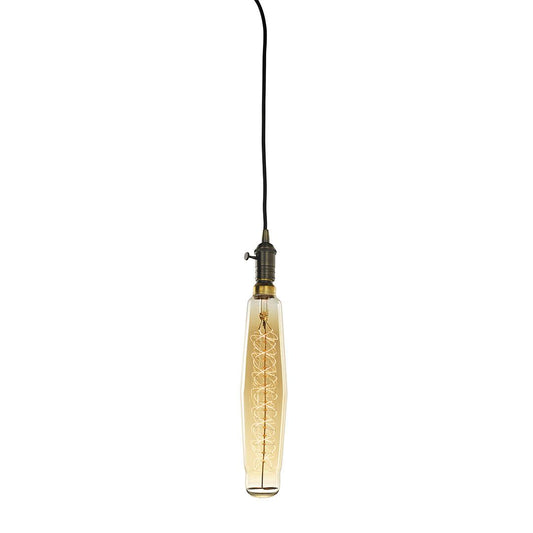 60W TUBULAR SHAPED GRAND NOSTALGIC SPIRAL E26 120V W/ VINTAG