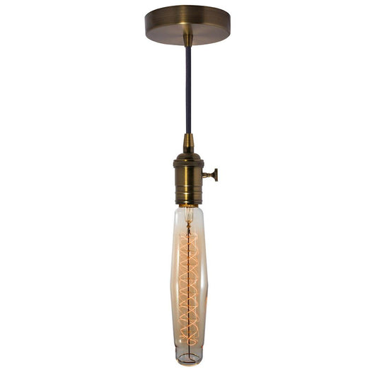 60W TUBULAR SHAPED GRAND NOSTALGIC SPIRAL E26 120V & PENDANT