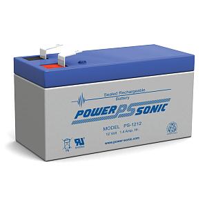 POWER-SONIC 12V 1.4Ah SEALED LEAD ACID BATTERY PS-1212F1