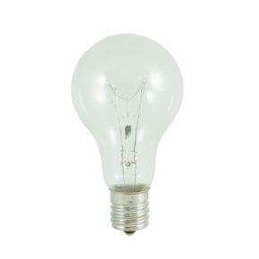 40W A15 Clear Intermediate E17 130 volts