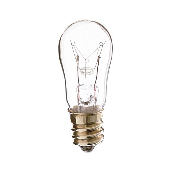 6W S6 Clear Candelabra E12 6V