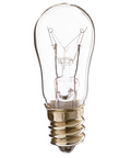 6W S6 Clear Candelabra E12 12V