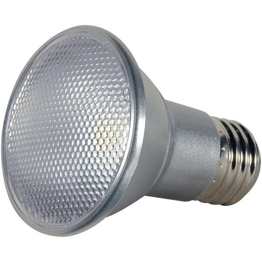7W PAR20 LED - 40' Beam Spread - Medium Base - 5000K - 120V