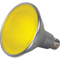 15W PAR38 LED - 40' Beam Spread - Medium Base - 120V - Yello