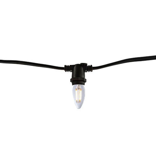 NATURAL MARBLE BLACK PENDANT W/ 7W LED G40 2700K FROST E26 F