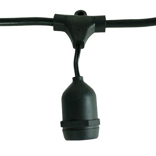 48' STRING LIGHT 15 SOCKETS CORD SET E26 ETL